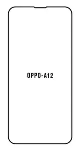 Hydrogel - matná ochranná fólie - OPPO A12