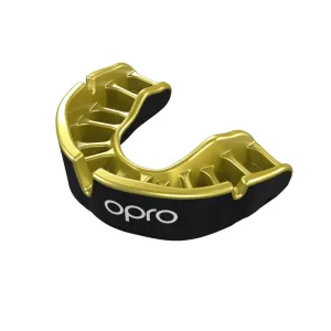 Chránič zubů OPRO Gold senior - černý #1393212