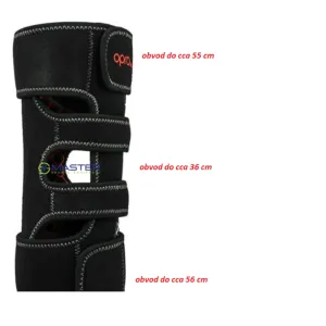 Ortéza na koleno nastavitelná s otvorem OPROtec #5540208