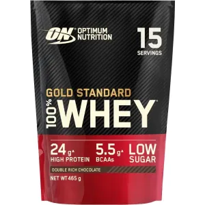 Optimum Nutrition 100 % Whey Gold Standard Barva: 465 g, dvojitá čokoláda