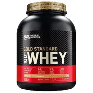 Optimum Nutrition Protein 100% Whey Gold Standard 2267 g, karamel