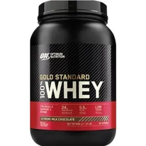 Optimum Nutrition Protein 100% Whey Gold Standard 910 g, mléčná čokoláda