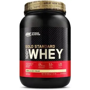 Optimum Nutrition Protein 100% Whey Gold Standard 910 g, vanilková zmrzlina