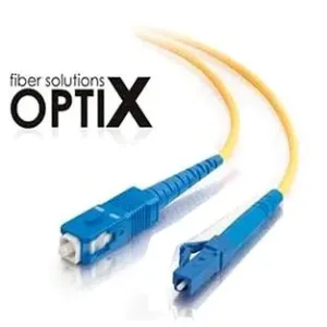 OPTIX LC-SC optický patch cord 09/125 0,5m G657A simplex