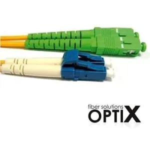 OPTIX SC/APC-LC optický patch cord 09/125 3m G657A