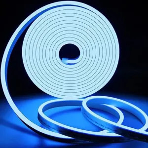 Optonica LED Neon Flex 12V 1m 6W/m IP65 Modrá
