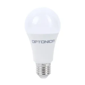 Optonica LED Žárovka E27 A60 14W 14W Teplá bílá