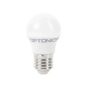 Optonica LED Žárovka E27 G45 8W Neutrální bílá