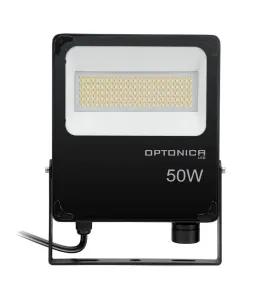 Optonica LED reflektor Černá IP66 IK08 50W CCT 3000K-6000K 5303
