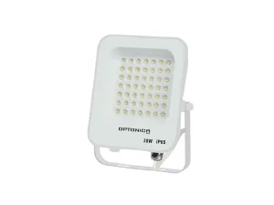 Optonica LED SMD reflektor bílé Body IP65 30W Studená bílá 5707