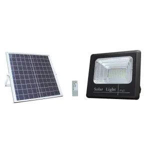 Optonica LED solární Powered reflektor + solární Panel EQUIV. 20W Studená bílá 5462