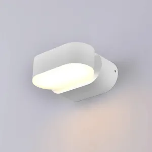 Optonica LED Wall Light Epistar 6W bílé Body otočné 6W Teplá bílá 7475