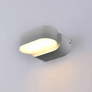 Optonica LED Wall Light Epistar 6W Gray Body otočné 6W Neutrální bílá 7480