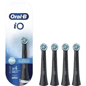 Oral-B iO Ultimate Clean Černé, 4 ks