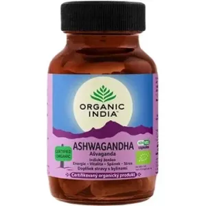 Organic India Ašvaganda - BIO 60 kapslí