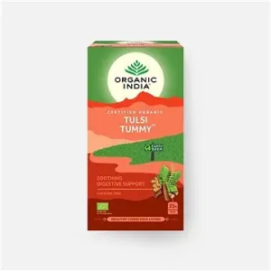 Organic India Tulsi Tummy – správné trávení, 25 sáčky - Bio  45 g