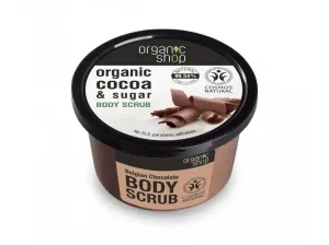 Organic Shop Tělový peeling Kakao a cukr (Body Scrub) 250 ml