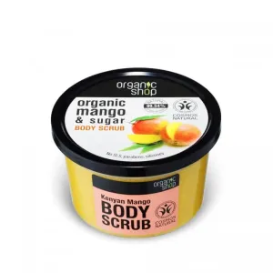 Organic Shop Tělový peeling Mango z Keni (Body Scrub) 250 ml
