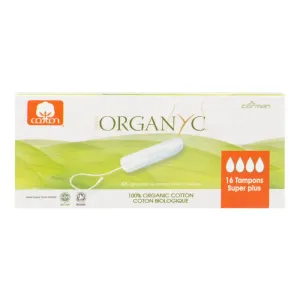 ORGANYC Bio menstruační tampony SUPER PLUS 16 ks