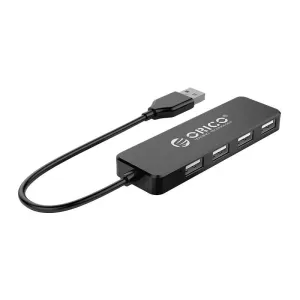 Adaptér Rozbočovač Orico, USB na 4x USB (černý)