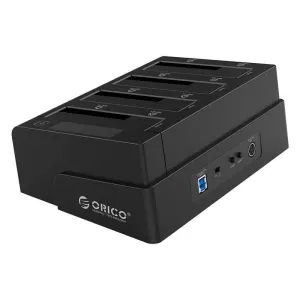 Dokovací stanice Orico HDD/SSD, 2,5''/3,5'', USB 3.0, SATA s funkcí klonování (černá)