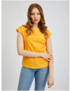 Oranžové dámské tričko #4496086