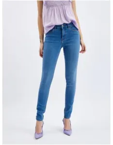 Modré dámské skinny fit džíny #4496141