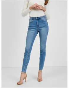 Světle modré dámské skinny fit džíny #4495722