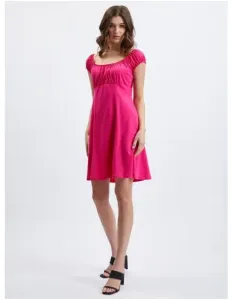 Tmavě růžové dámské šaty #4496475