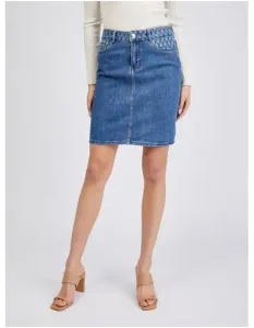 Modrá dámská džínová sukně #4496235