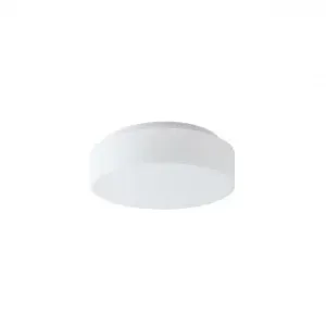OSMONT 71187 ELSA 1 stropní/nástěnné skleněné svítidlo bílá IP44 3000/4000 K 10W LED HF