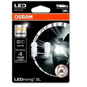 Osram LEDriving Premium 2855 YELLOW W5W W2,1x9,5d 12V 1W