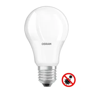 LED žárovka LED E27 A60 13W = 100W 1521lm 6500K Studená bílá 200° OSRAM antibakteriální OSRANT0045