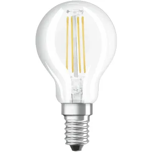 LED žárovka LED E14 P45 4W = 40W 470lm 2700K Teplá bílá 320° Filament OSRAM Value OSRVALU4507