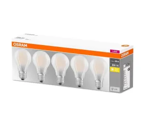 Osram SADA 5x LED Žárovka E27/7W/230V 2700K - Osram