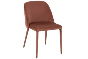 Starorůžová jídelní židle Charlotte - 58*80*51 cm 15394