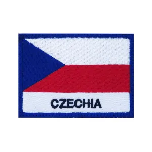 Nášivka Czechia vlajka, 7x5cm