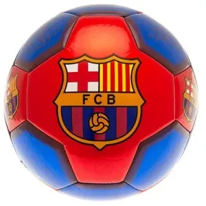Ouky FC Barcelona, podpisy, modro-červený, vel. 5