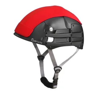 Pláštěnka skládací helmy Overade, červená velikost L-XL