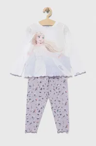 Dětské bavlněné pyžamo OVS fialová barva, s potiskem