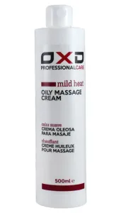 OXD masážní olej Hřejivý, krémový, 500 ml