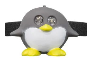 OXE LED čelové svítidlo pro děti, tučňák