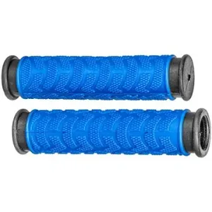 OXFORD gripy MTB,  (modré/černé, dvoukomponentní, délka 127 mm, 1 pár)
