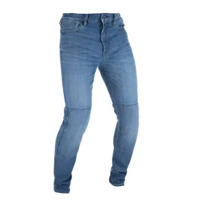 Pánské moto kalhoty Oxford Original Approved Jeans CE Slim Fit sepraná světle modrá  36/30