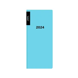 Oxybag Diář PVC měsíční 2024 PASTELINI modrá