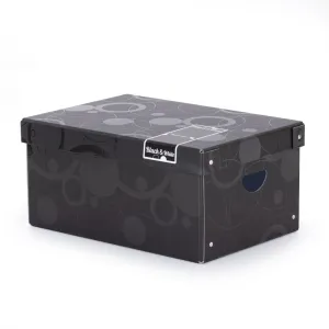 Oxybag Krabice lamino velká Black and White černá