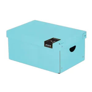 Oxybag Krabice lamino velká PASTELINi modrá