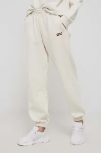 Bavlněné kalhoty P.E Nation dámské, béžová barva, hladké #1982560
