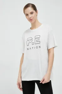 Bavlněné tričko P.E Nation šedá barva