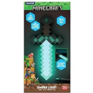 Minecraft - Diamond Sword - dekorativní lampa